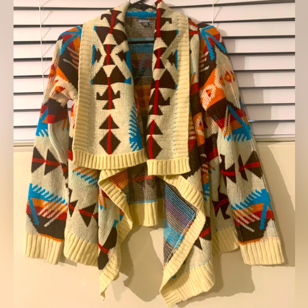 Trendy long sleeve cardigan
